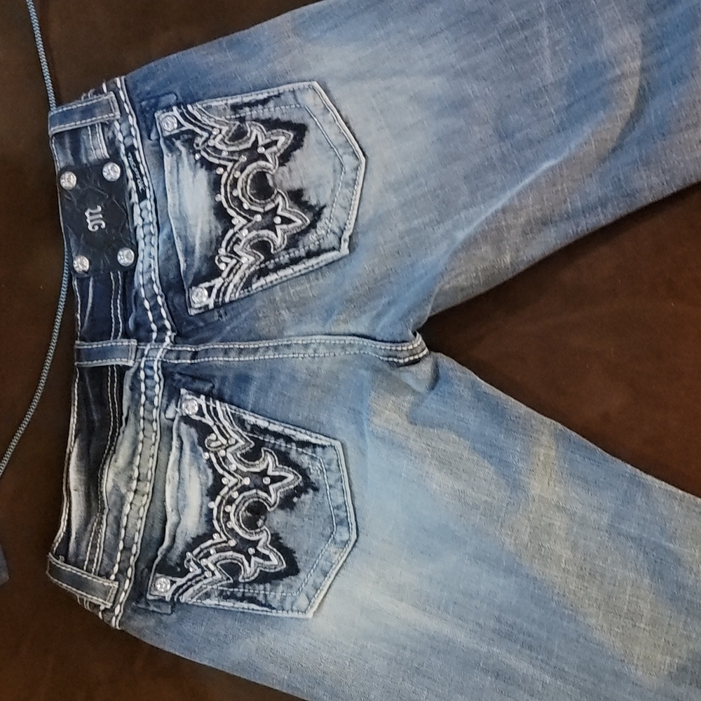 Miss me crop jeans